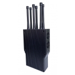 Anti-Drone UAV RC WIFI 2.4Ghz 5.8Ghz GPS L1 L2 6 Bands 44W Jammer up to 600m